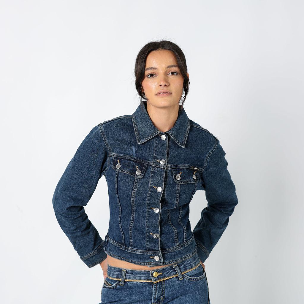 Blue 90s Cheyenne Denim Jacket (S)