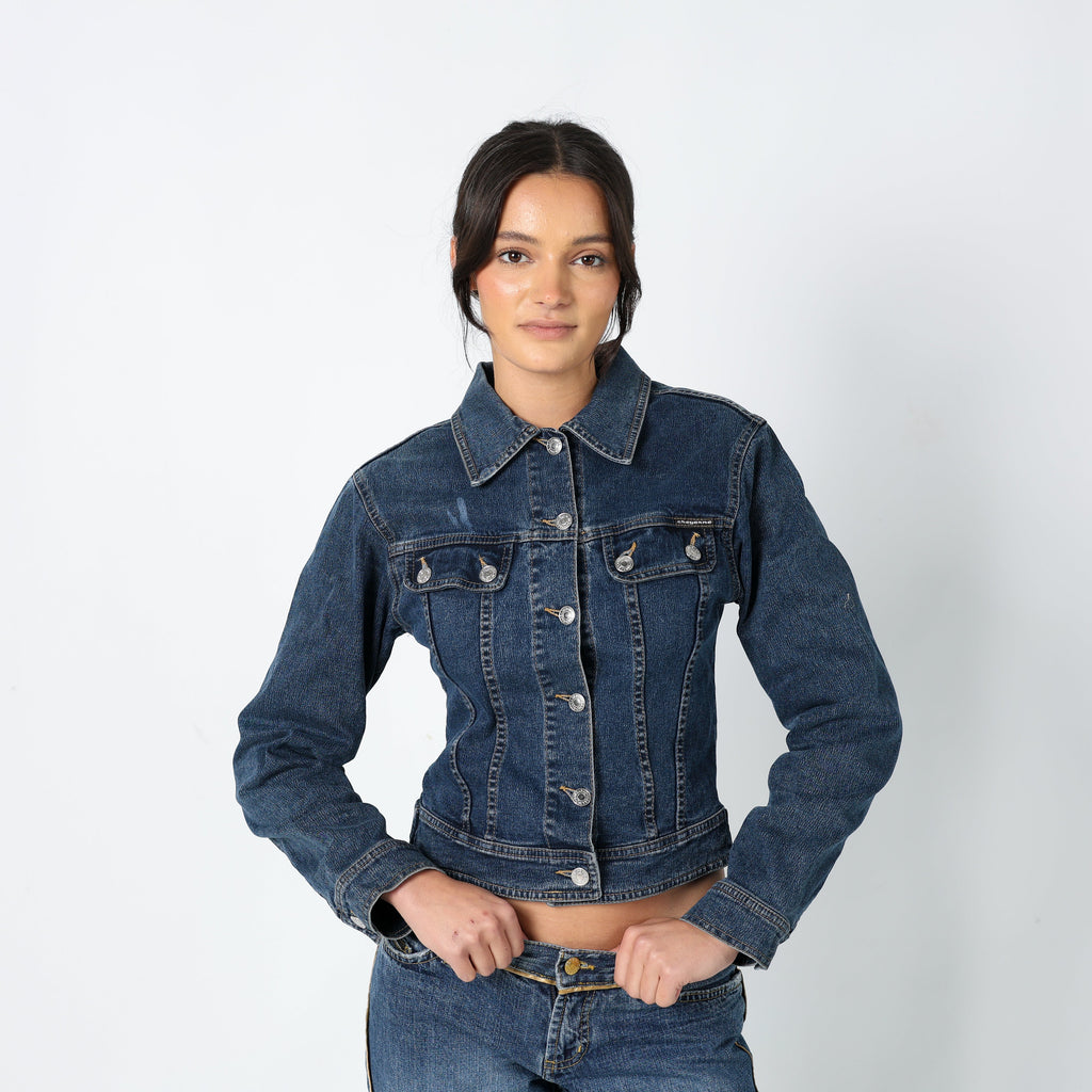 Blue 90s Cheyenne Denim Jacket (S)